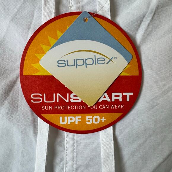 NWT L.L.Bean Shorts Women’s White UPF 50 Casual Coastal Athletic Sun Protection - Picture 2 of 13